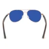 Stylish Blue-Tinted Aviator Sunglasses