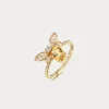 Elegant Honey Bee Ring