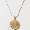 Elegant Coin Pendant Necklace