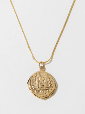 Elegant Coin Pendant Necklace