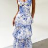 Elegant Summer Floral Maxi Dress