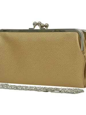 Elegant Clutch Purse With Chain Strap