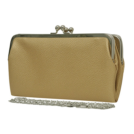 Elegant Clutch Purse With Chain Strap