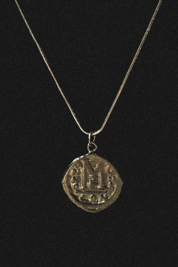 Elegant Coin Pendant Necklace