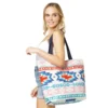 Vibrant Tribal Print Tote Bag