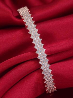 Elegant Crystal Statement Bracelet