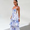 Elegant Summer Floral Maxi Dress