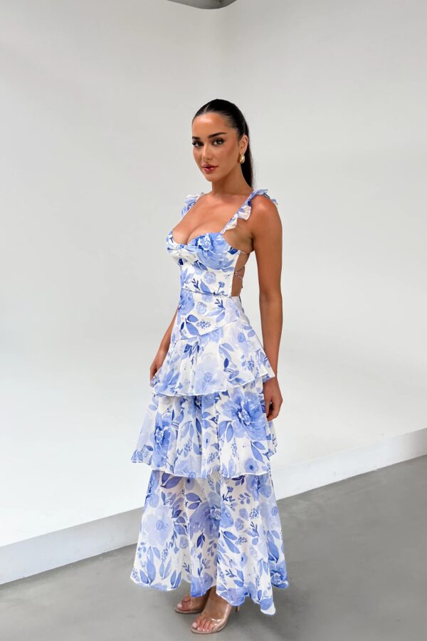 Elegant Summer Floral Maxi Dress