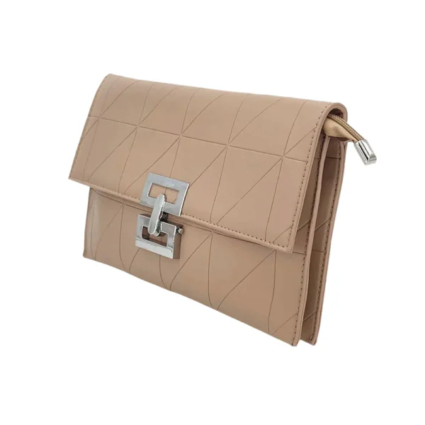 Elegant Geometric Clutch Bag
