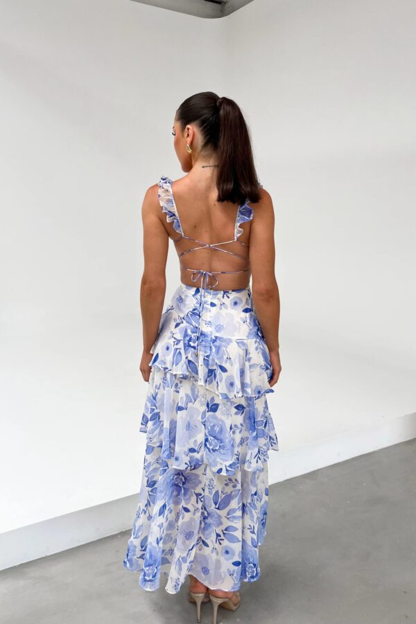 Elegant Summer Floral Maxi Dress