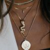 Elegant Coin Pendant Necklace