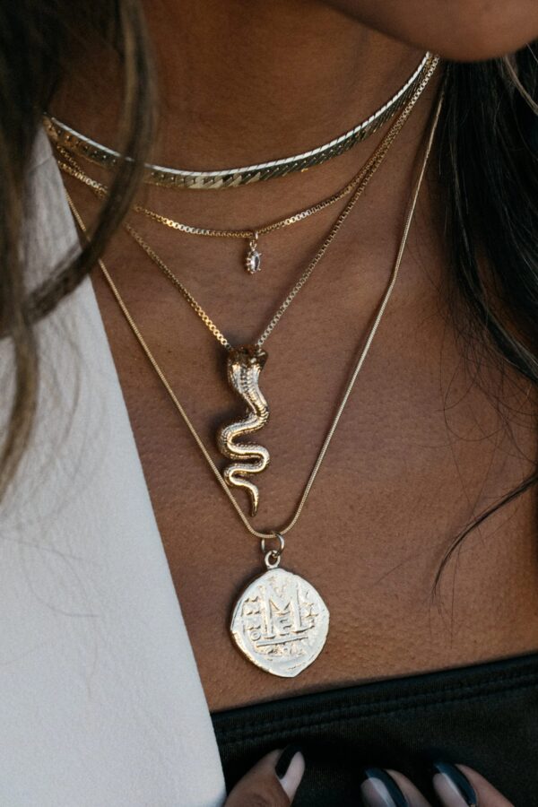 Elegant Coin Pendant Necklace