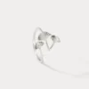 Elegant Leaf-Inspired Adjustable Ring