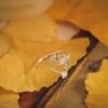Elegant Leaf-Inspired Adjustable Ring